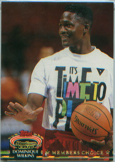 1992-93 Stadium Club #208 Dominique Wilkins MC product photo